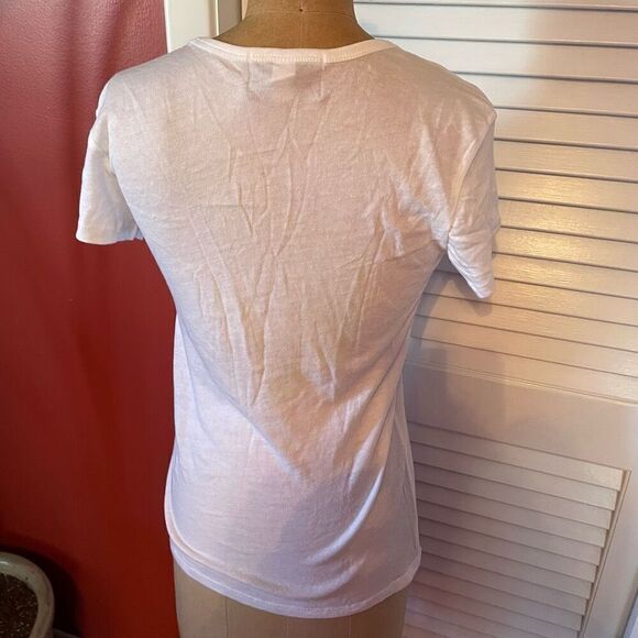 BHLDN | white short sleeve “gal pal” t shirt S - Picture 4 of 7